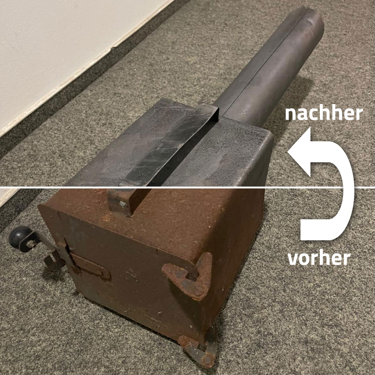 Rost entfernen von Industrielle Maschinen und Anlagen