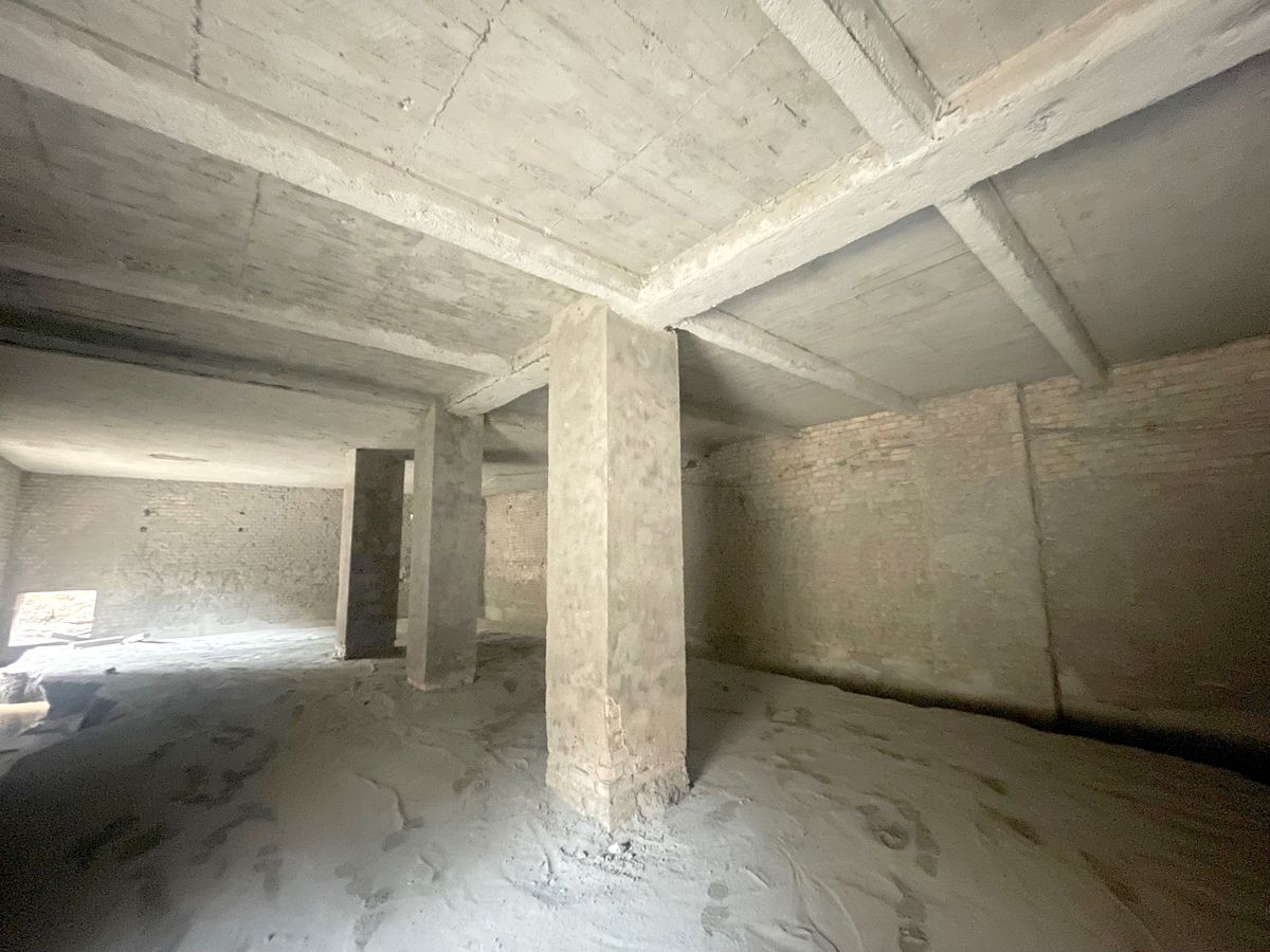 Entfernung alter Deckenschichten